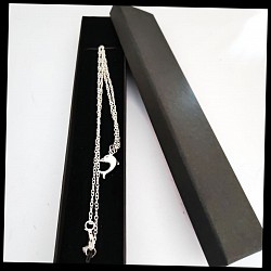 Silver Dolphin Pendant Necklace